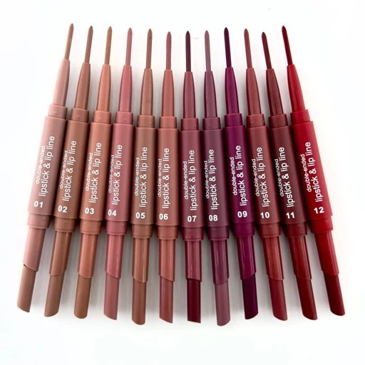 رژ لب و خط لب دو سر دراگون رانی۱۲ رنگ